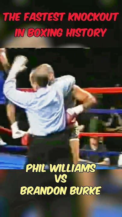he only need 10 sec. to knockout Brandon Burke vs Phil.